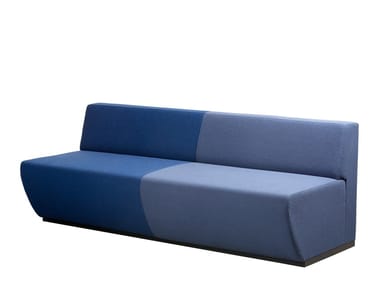 TRAIN BENCH - Sectional fabric sofa (Request Info).