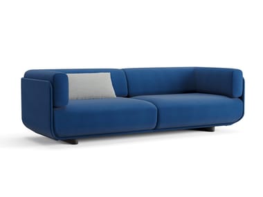 SHAAL - 3 seater fabric and leather sofa (Request Info).
