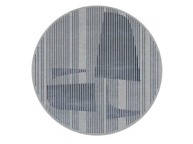 SHIGHERA - Wool, bamboo silk and linen rug (Request Info).