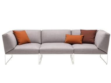 SIESTA Outdoor SF4750/ 51 / 55 / 54 - Sled base modular fabric sofa (Request Info).