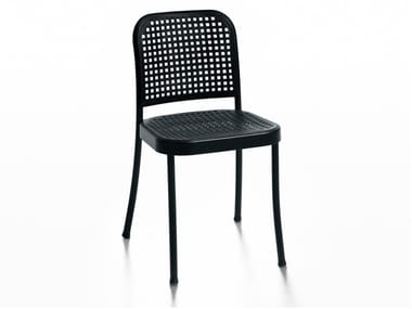 SILVER - Stackable aluminium chair (Request Info).