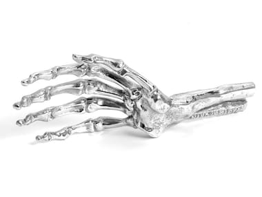 SKELETON HAND - Aluminium decorative object (Request Info).