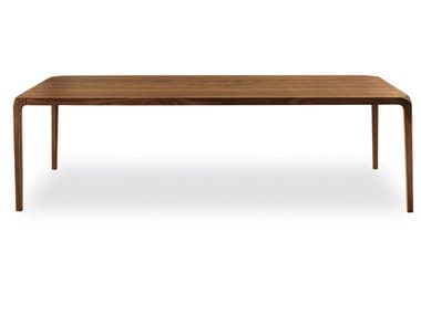 SLEEK - Rectangular solid wood table (Request Info).