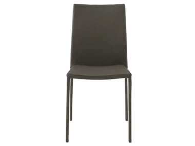 SLIM CHAIR - Upholstered stackable fabric chair (Request Info).