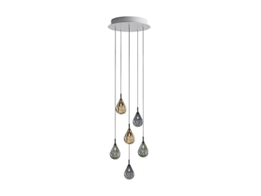 SOAP MINI 6 - LED crystal pendant lamp (Request Info).