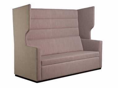 TANK - High-back fabric sofa (Request Info).