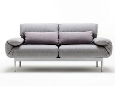 ROLF BENZ 380 PLURA - Sectional fabric sofa (Request Info).