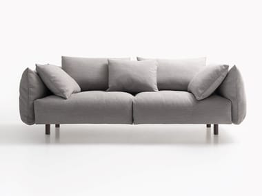 SOFFIO - 3 seater recycled fabric sofa (Request Info).