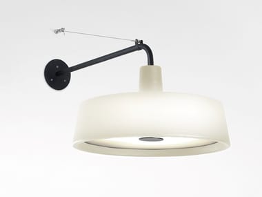 SOHO A - LED polyethylene outdoor wall lamp (Request Info).