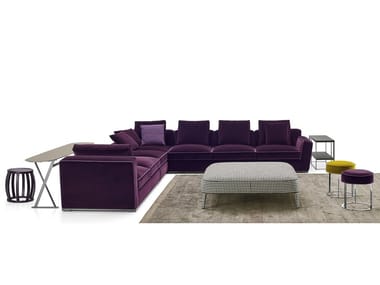 SOLATIUM - Corner sectional fabric sofa (Request Info).