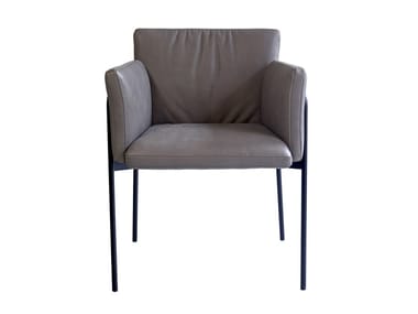 SON - Upholstered leather chair (Request Info).