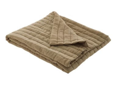 SONNO - Solid-color reversible cotton quilt (Request Info).