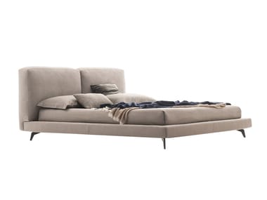 SOUND - Fabric bed with upholstered headboard (Request Info).