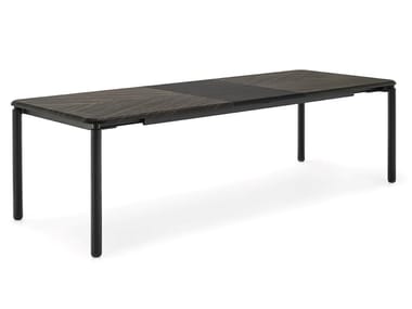 SPIGA - Extending rectangular wooden table (Request Info).