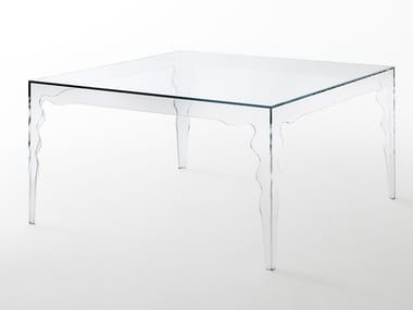 JABOT - Square crystal table (Request Info).