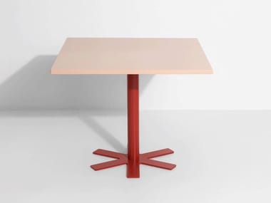 PARROT - Square steel table (Request Info).