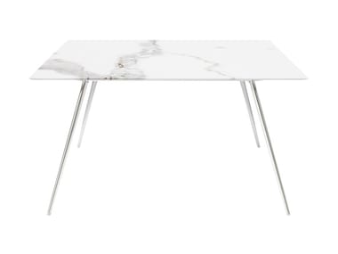 STAY - Table with conical stainless steel legs (Request Info).