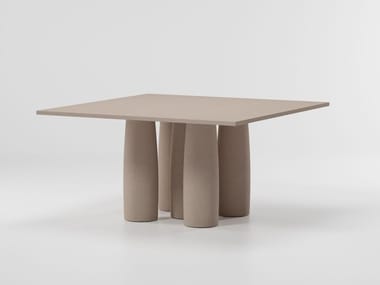 IL COLONNATO - Square Minera stone table (Request Info).