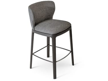 JOY TOO - High fabric stool with back (Request Info).