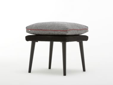 ROLF BENZ 945 - Low fabric stool (Request Info).