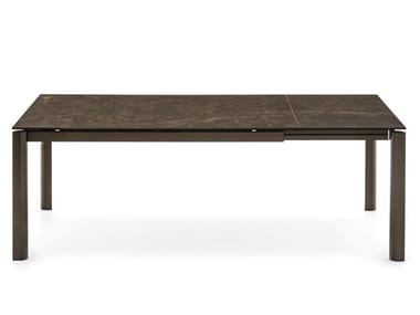 STREAM - Extending rectangular ceramic table (Request Info).