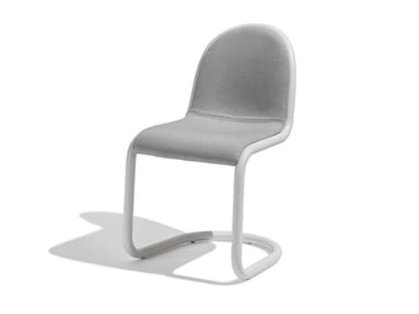 STRONG - Sled base steel chair with integrated cushion (Request Info).