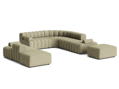 STUDIO 5 - Corner modular fabric sofa (Request Info).