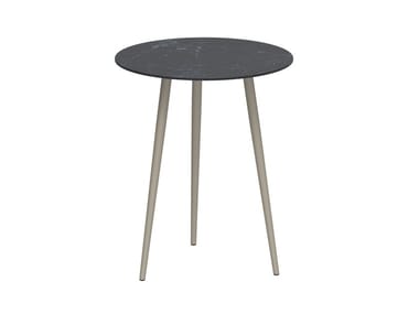 STYLETTO - Round ceramic high table (Request Info).