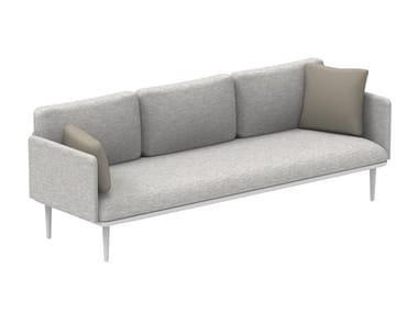 STYLETTO LOUNGE - Sectional 3 seater fabric garden sofa (Request Info).