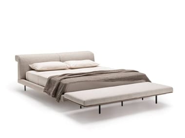 SUMO - Fabric double bed with adjustable headrest (Request Info).