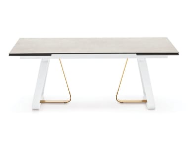 SUNSHINE - Extending ceramic table (Request Info).