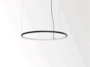SUPERLOOP SLIM IN - LED metal pendant lamp (Request Info).