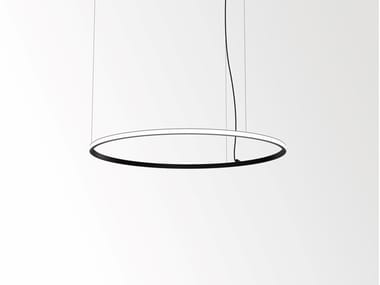 SUPERLOOP SLIM OUT - LED metal pendant lamp (Request Info).