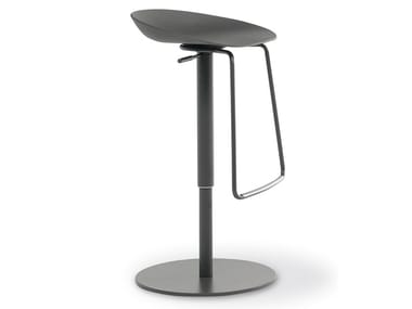 TAB - High height-adjustable polypropylene stool (Request Info).