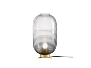 LANTERN - Blown glass table lamp (Request Info).
