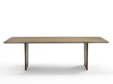 VELA - Rectangular solid wood table (Request Info).