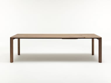 ROLF BENZ 957 - Extending rectangular wooden table (Request Info).