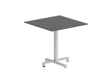 TABOELA - Folding ceramic garden table with 4-star base (Request Info).