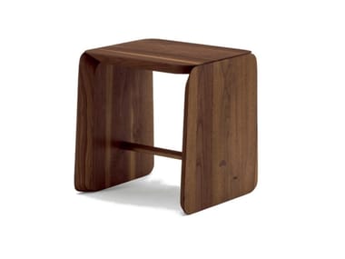 TAK - Low solid wood stool (Request Info).