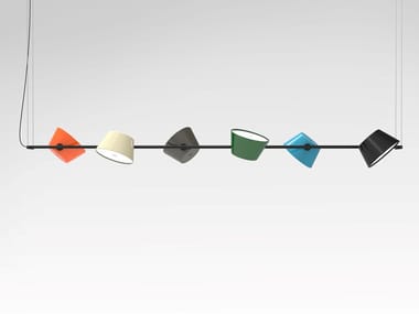TAM TAM 6 - Swivel aluminium pendant lamp (Request Info).