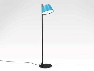 TAM TAM P - Adjustable aluminium floor lamp (Request Info).