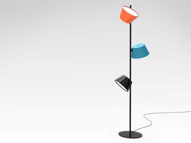 TAM TAM P3 - Adjustable aluminium floor lamp (Request Info).