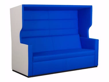 TANK ROOF - High-back fabric sofa (Request Info).