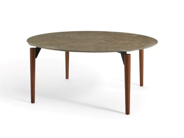 TAVOLO '95 - Round marble garden table (Request Info).