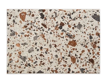 TERRAZZO - Rectangular synthetic fibre rug (Request Info).