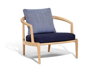 THE SECRET GARDEN - Teak garden armchair with armrests (Request Info).