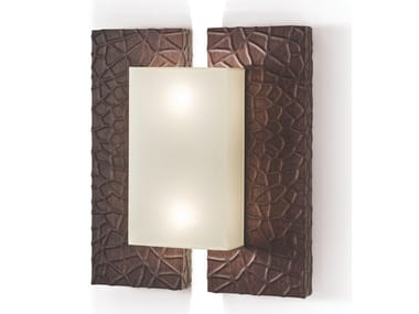 THEBA - Walnut wall lamp by Fratelli Boffi