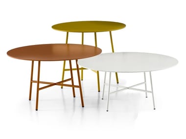 TIA MARIA - Round MDF and steel coffee table (Request Info).