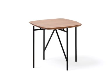 TINKER - Low wooden coffee table for living room by Prostoria