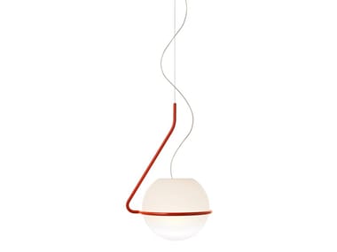 TONDA - Blown glass pendant lamp (Request Info).